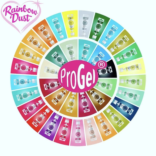 Colorant alimentaire ProGel de RainbowDust