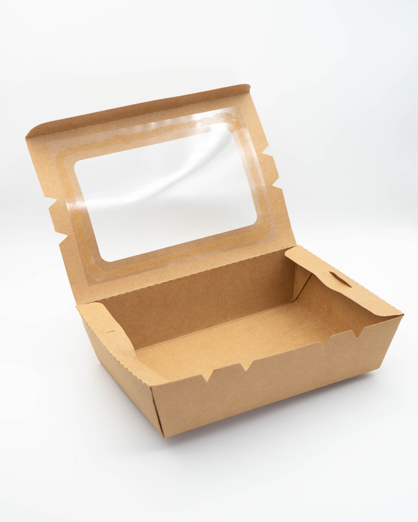 Boite kraft à fenêtre