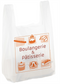 Sachet plastique réutilisable avec bretelle