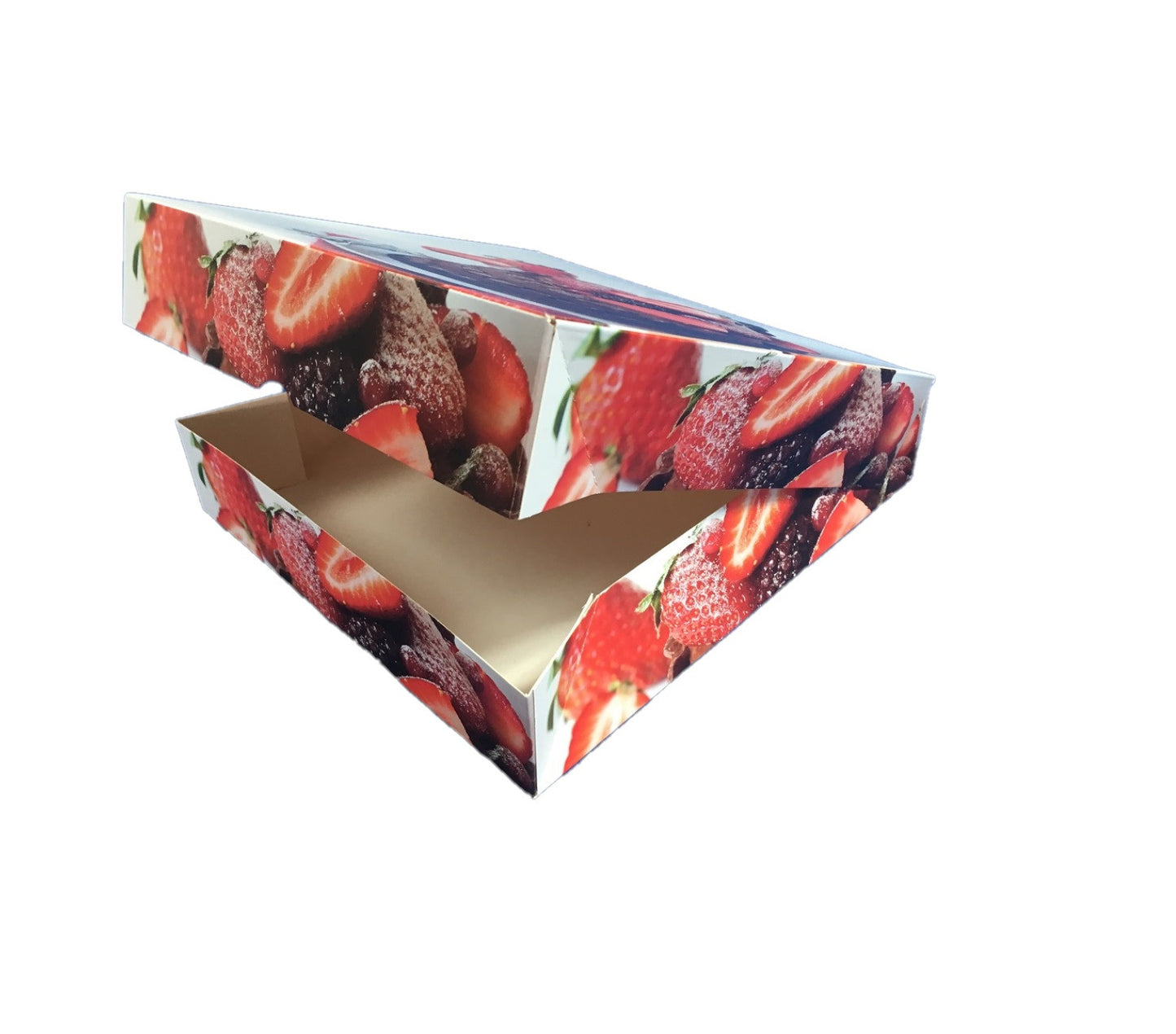 Boite patissière imprimé