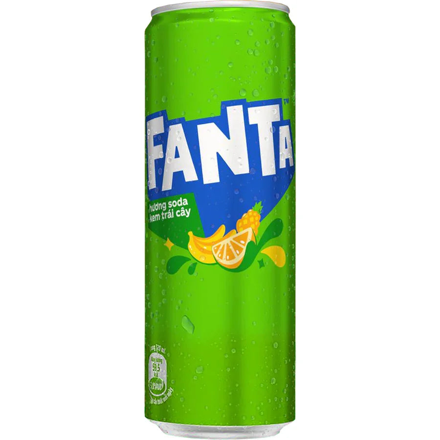 FANTA Orange / Fraise / Raisin / Cream Soda