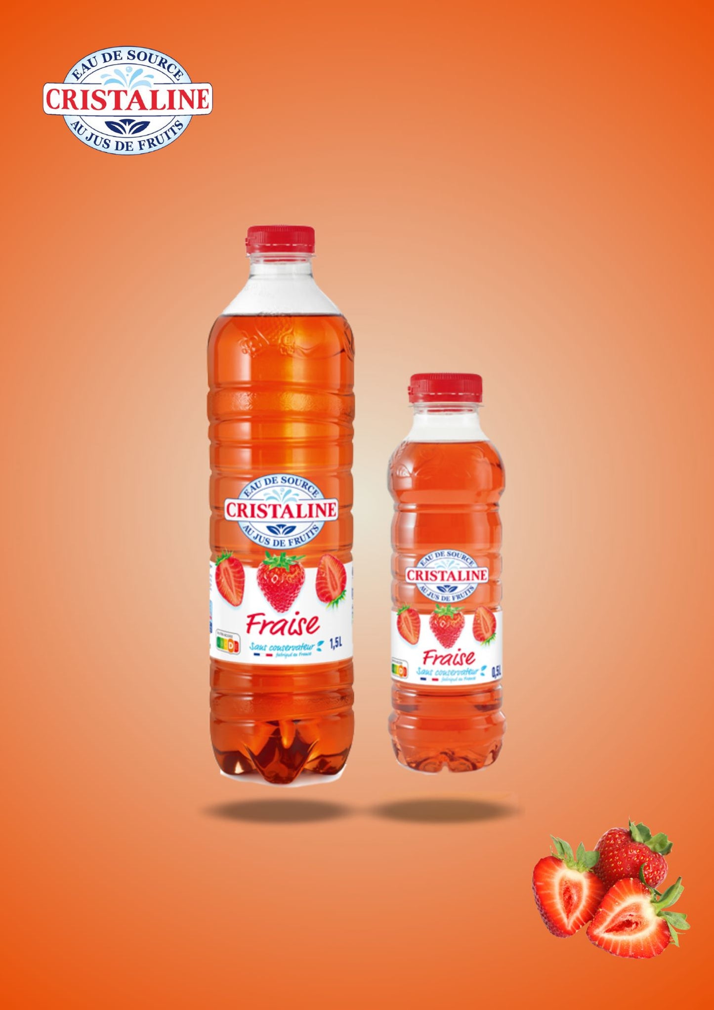 Eau fruitée CRISTALINE
