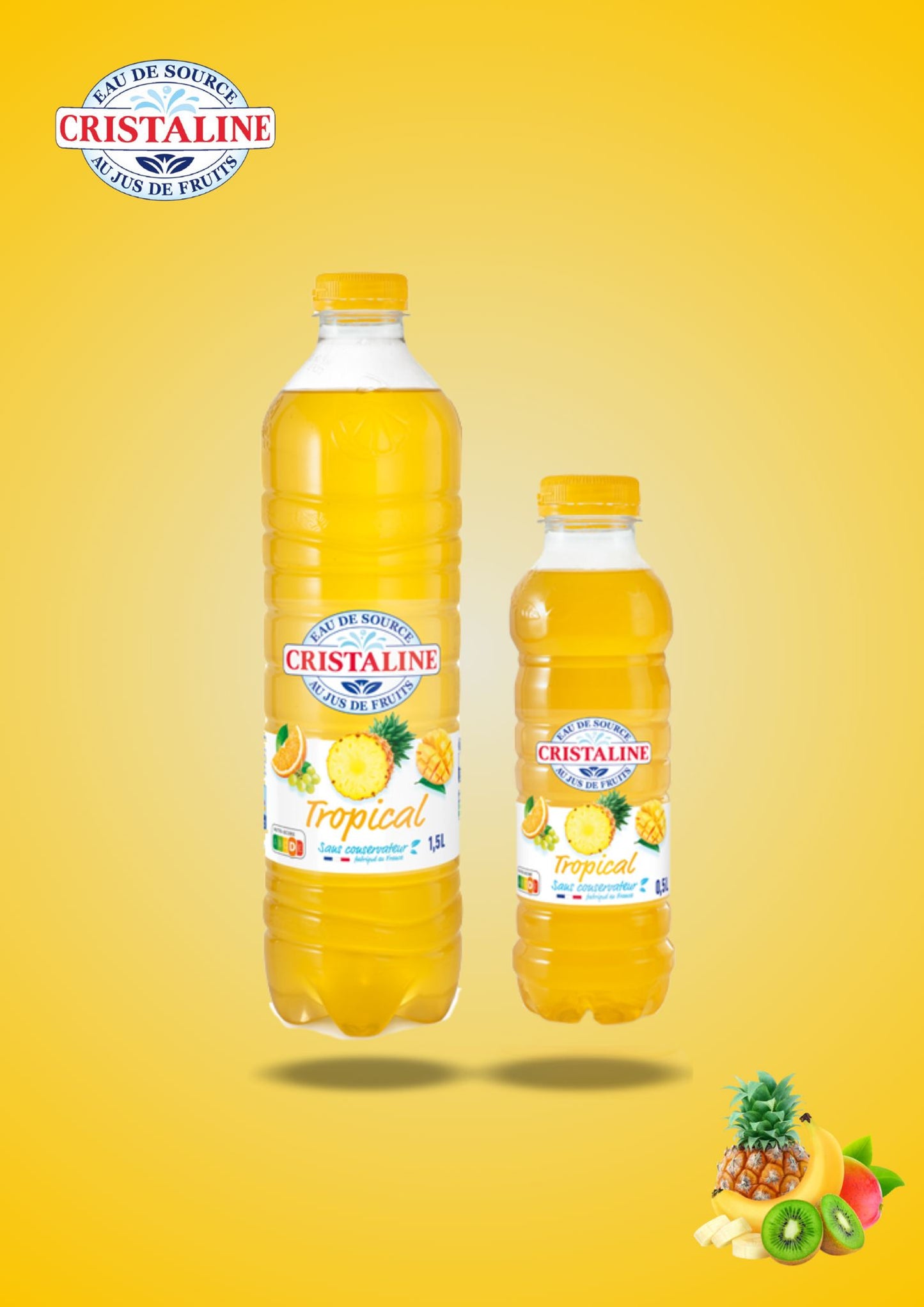 Eau fruitée CRISTALINE