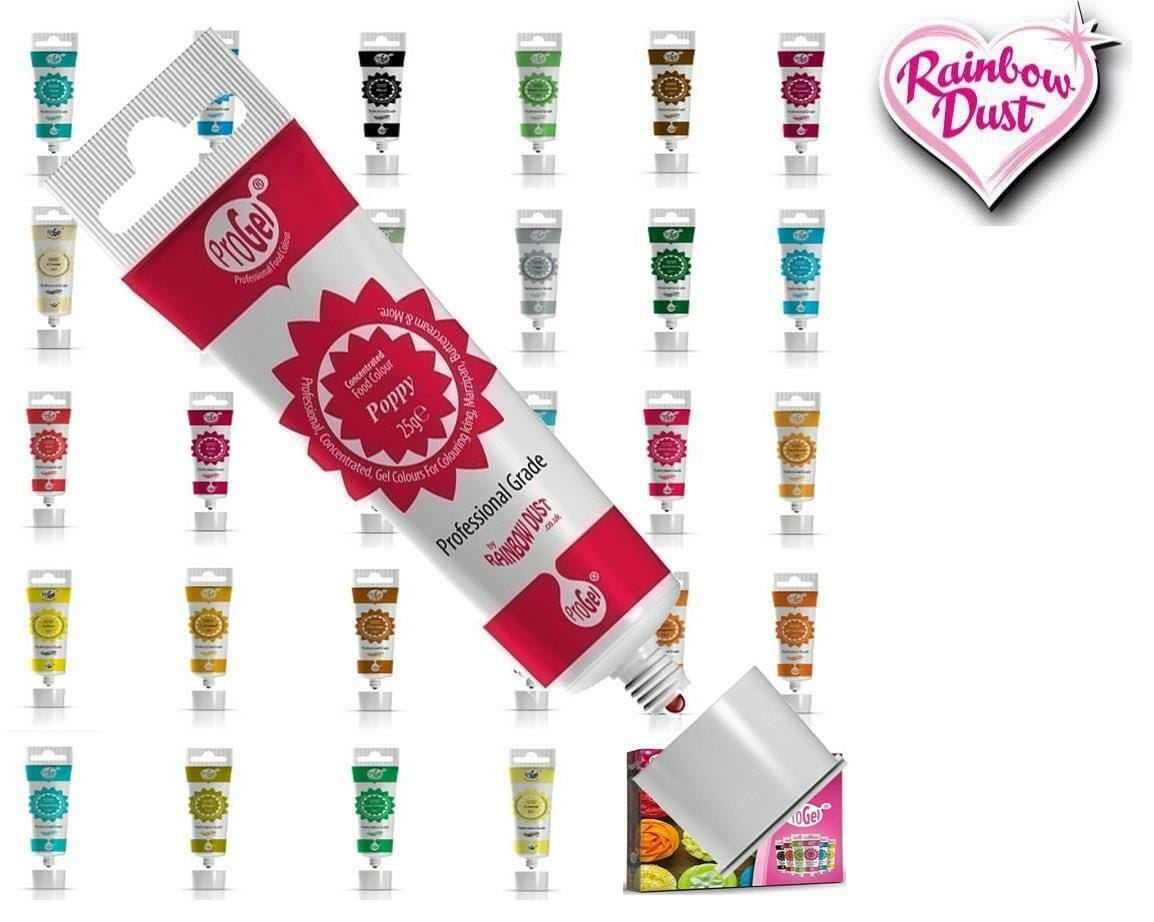 Colorant alimentaire ProGel de RainbowDust