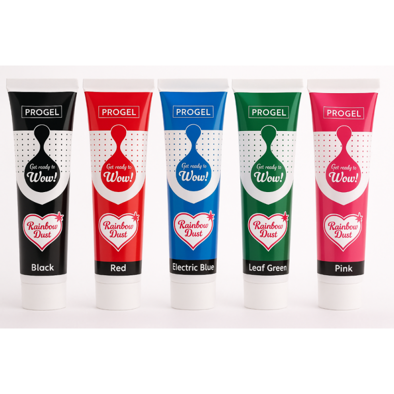 Colorant alimentaire ProGel de RainbowDust