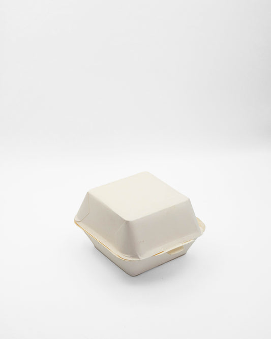 Boite burger papier carton blanc