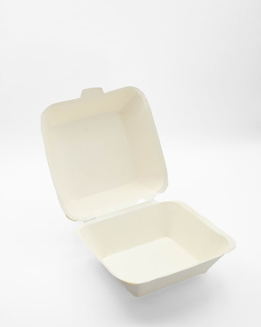 Boite burger papier carton blanc